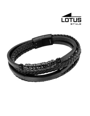 LOTUS STYLE MEN'S STAINLESS STEEL BRACELET 